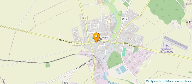 localisation de l'entreprise GALEGO FRANCE  ETREPAGNY