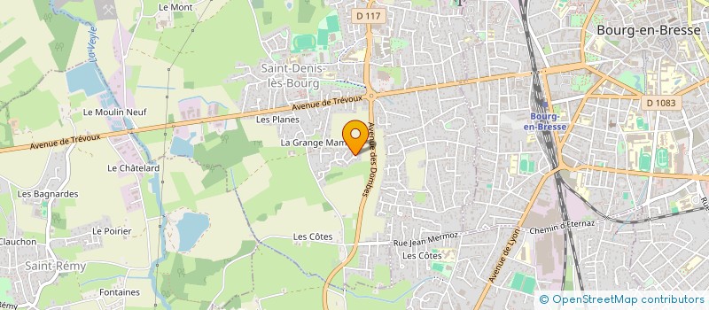 localisation de l'entreprise GALEGO HERBELIN INDIVISION à BOURG-EN-BRESSE