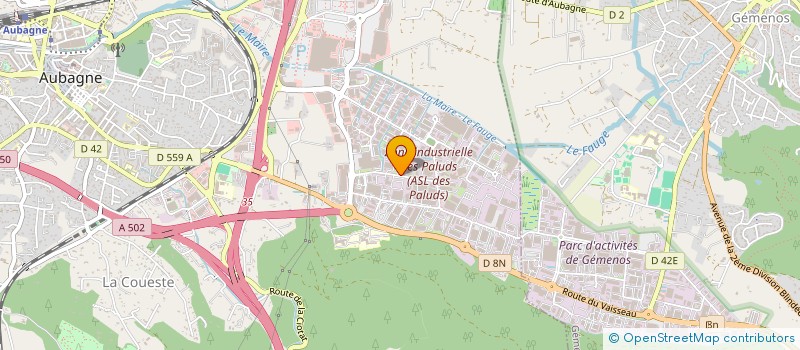 localisation de l'entreprise GALELIS ENERGIES à AIX-EN-PROVENCE
