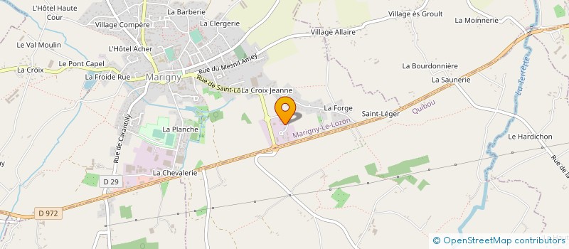 localisation de l'entreprise GALELOU  MARIGNY-LE-LOZON