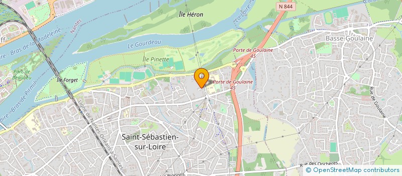 localisation de l'entreprise GALEM  SAINT-SEBASTIEN-SUR-LOIRE