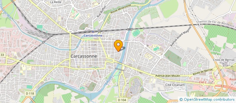 localisation de l'entreprise GALENA PROPERTIES à CARCASSONNE