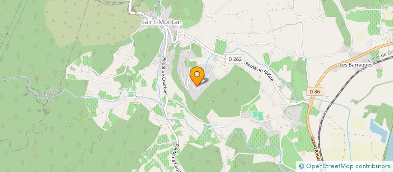 localisation de l'entreprise GALENCY  SAINT-MONTAN