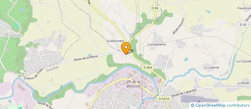 localisation de l'entreprise GALEO  GRAULHET