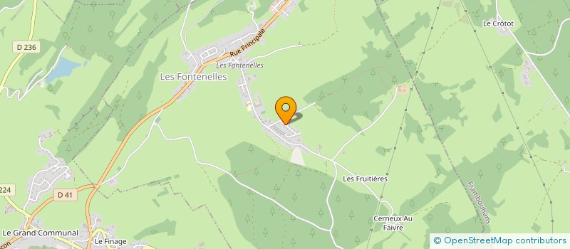 localisation de l'entreprise GALEO  LES FONTENELLES