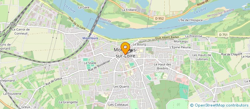 localisation de l'entreprise GALEO  MONTLOUIS-SUR-LOIRE