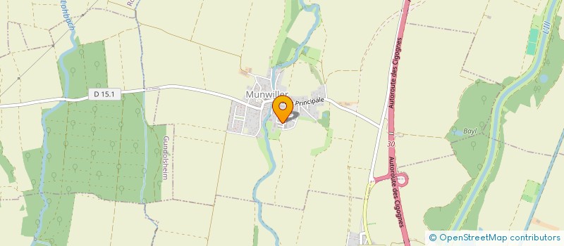 localisation de l'entreprise GALEO  GUNDOLSHEIM