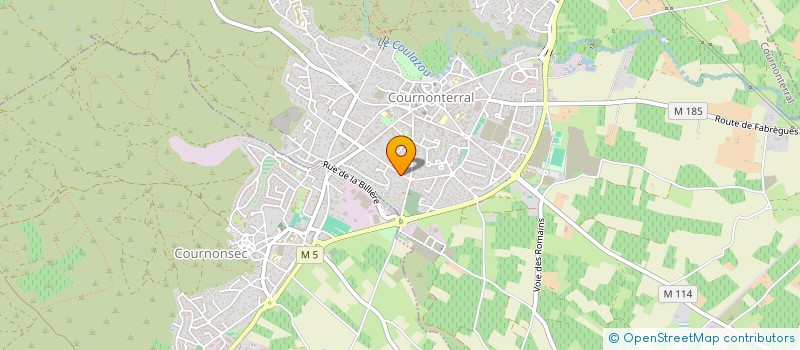 localisation de l'entreprise GALEON à COURNONTERRAL