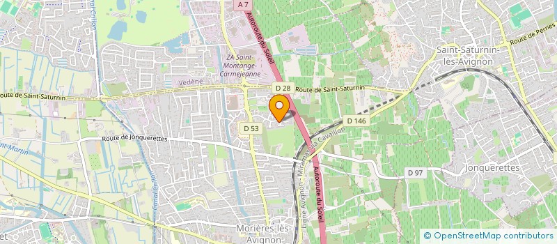 localisation de l'entreprise GALEOTE ENTREPRISE  MORIERES-LES-AVIGNON