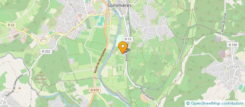 localisation de l'entreprise GALER  SOMMIERES