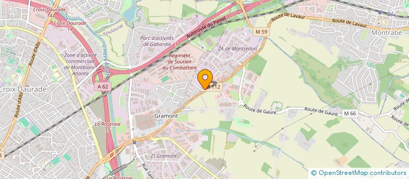 localisation de l'entreprise GALERA TRANSPORTS ET NEGOCE à L'UNION