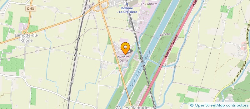 localisation de l'entreprise GALERAN ET FILS  MONDRAGON