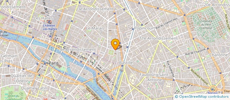 localisation de l'entreprise GALERIE 24  PARIS