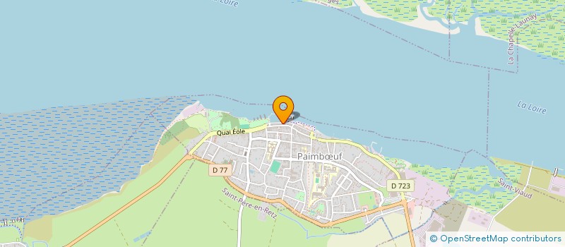 localisation de l'entreprise GALERIE A CONTRE-COURANT  PAIMBUF