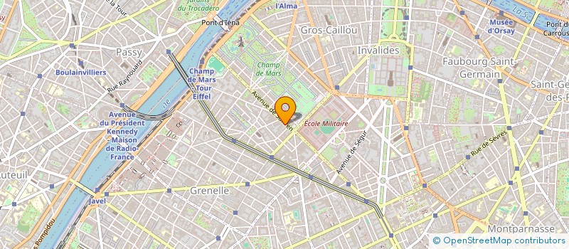 localisation de l'entreprise GALERIE A & G  PARIS