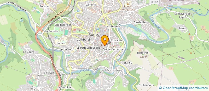 localisation de l'entreprise GALERIE ANNOTIAU à RODEZ