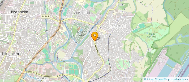 localisation de l'entreprise GALERIE ART INTERNATIONAL MYRIAM BOOGHS  STRASBOURG