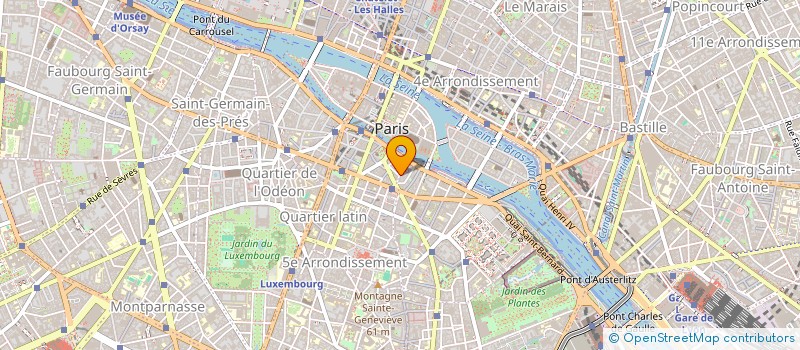 localisation de l'entreprise GALERIE ARTES  PARIS