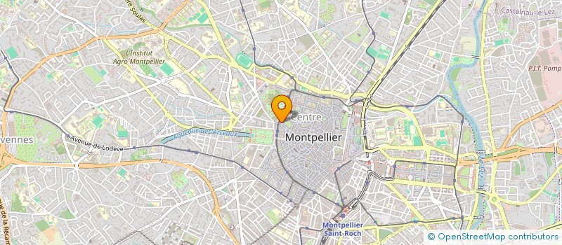 localisation de l'entreprise GALERIE ATELIER 4 à MONTPELLIER