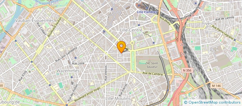localisation de l'entreprise GALERIE ATELIER IMPALA à LILLE