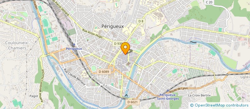 localisation de l'entreprise GALERIE AUX ARTS ETC à PERIGUEUX