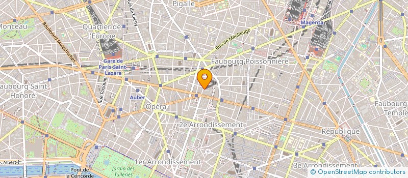 localisation de l'entreprise GALERIE BANPO  PARIS