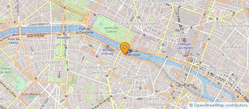 localisation de l'entreprise GALERIE BERES  PARIS