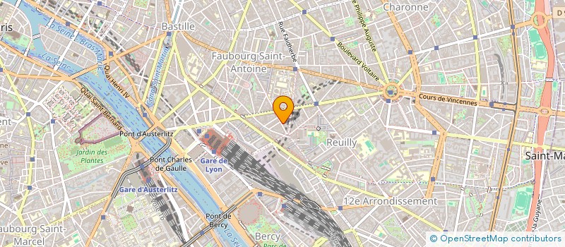 localisation de l'entreprise GALERIE BINOME  PARIS