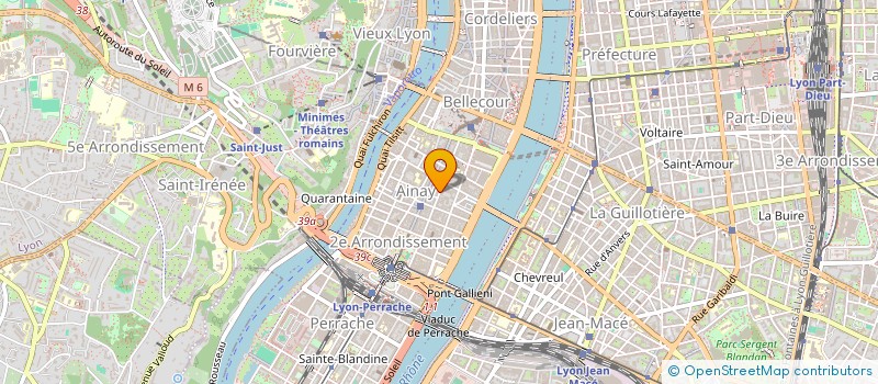 localisation de l'entreprise GALERIE BIZEAU  LYON