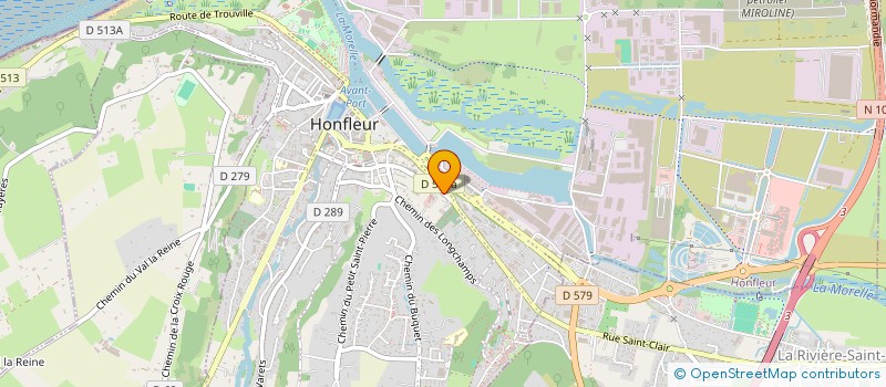 localisation de l'entreprise GALERIE BRUME à HONFLEUR