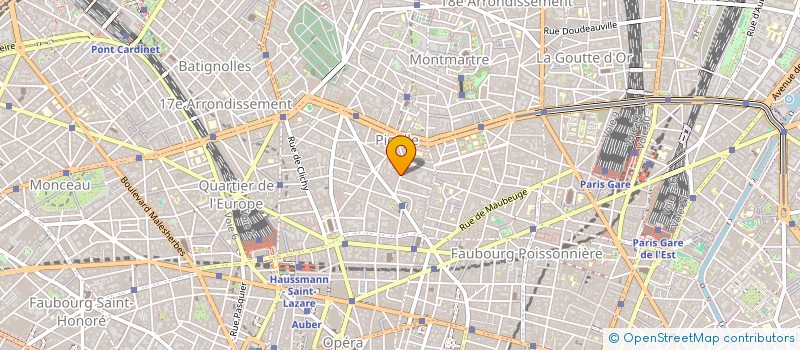 localisation de l'entreprise GALERIE COULEUR'S CAFE à PARIS