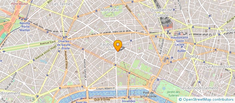 localisation de l'entreprise GALERIE D ART COLISEE  PARIS