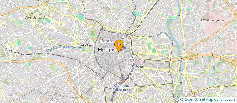 localisation de l'entreprise GALERIE D ART CONTEMPORAIN à MONTPELLIER