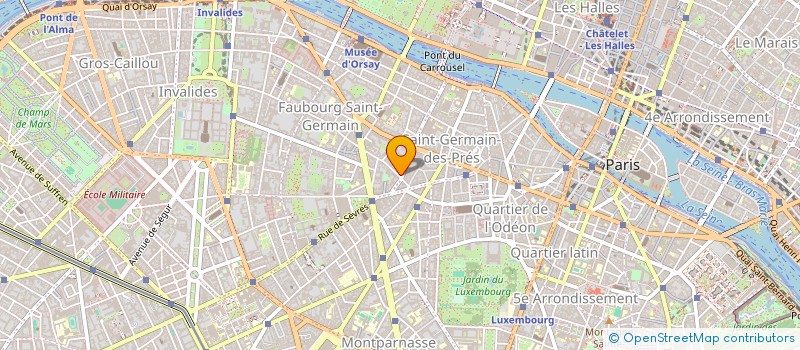 localisation de l'entreprise GALERIE DANIEL GERVIS  PARIS