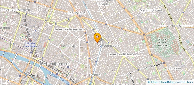 localisation de l'entreprise GALERIE DAUPHINE  PARIS