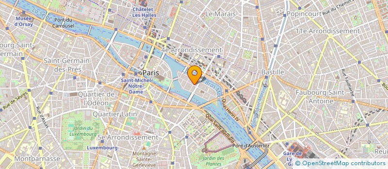 localisation de l'entreprise GALERIE DDG  PARIS