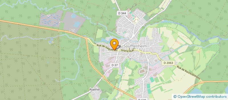 localisation de l'entreprise GALERIE DE L ARCHANGE  SOUFFLENHEIM