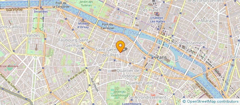 localisation de l'entreprise GALERIE DE L ECHAUDE  PARIS