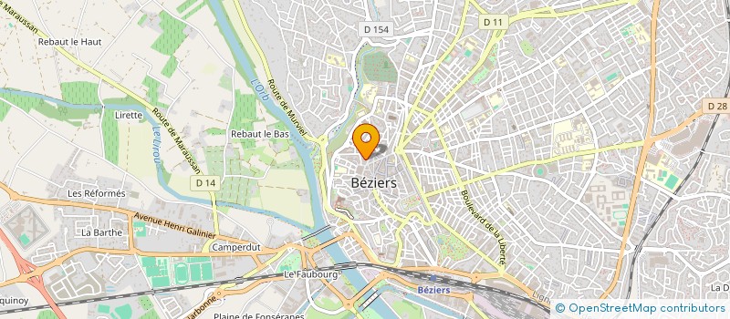 localisation de l'entreprise GALERIE DE LA MADELEINE à COLOMBIERS