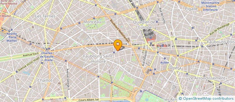 localisation de l'entreprise GALERIE DEBRET à PARIS
