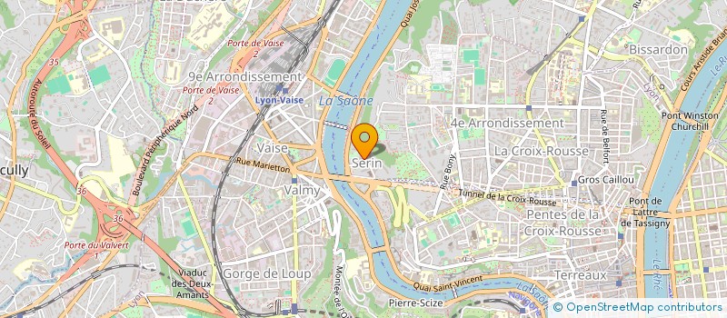 localisation de l'entreprise GALERIE DES PROJETS à LYON