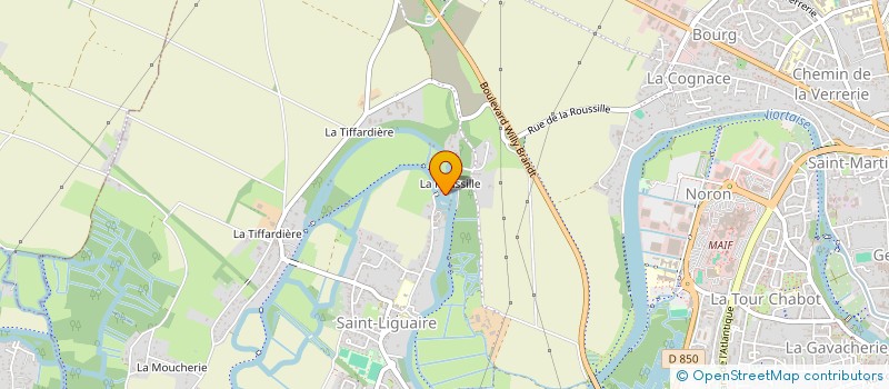 localisation de l'entreprise GALERIE DESMETTRE à NIORT