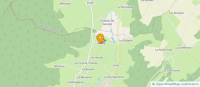 localisation de l'entreprise GALERIE DU BOUT DU PRE à BRETONCELLES
