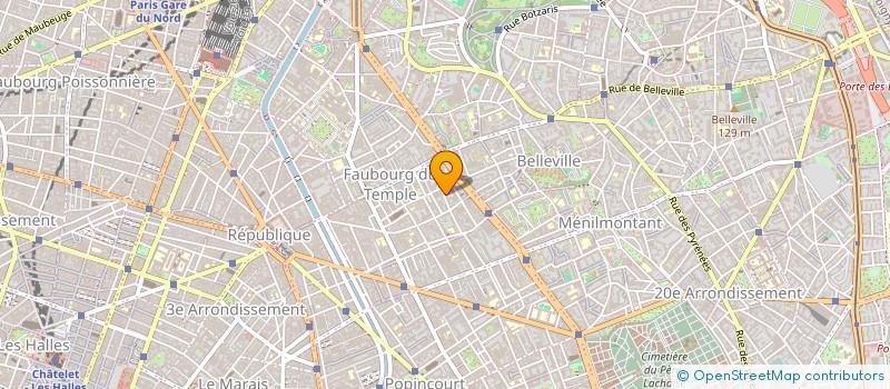 localisation de l'entreprise GALERIE DU LION  PARIS