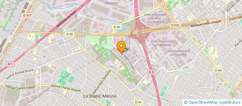 localisation de l'entreprise GALERIE DU MEUBLE  SARCELLES