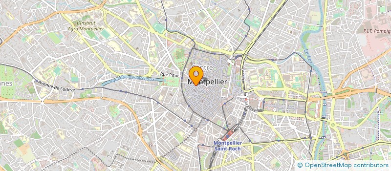 localisation de l'entreprise GALERIE DU PETIT SCEL à MONTPELLIER