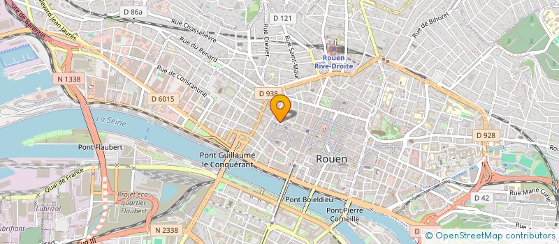 localisation de l'entreprise GALERIE DU VIEUX MARCHE à ROUEN