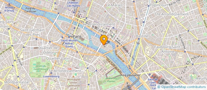 localisation de l'entreprise GALERIE EN L ISLE  PARIS