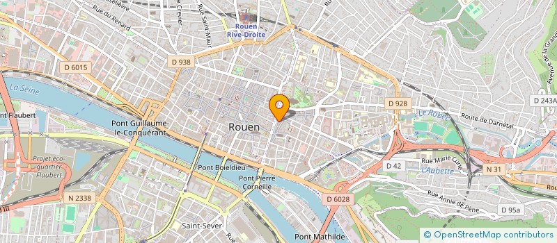 localisation de l'entreprise GALERIE ETRE à ROUEN