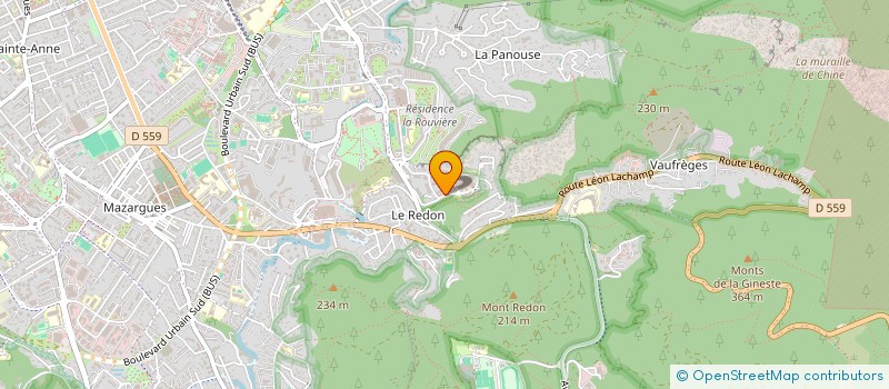 localisation de l'entreprise GALERIE FITNESS 2.0  MARSEILLE